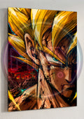 CUADRO DE ALUMINIO GOKU SUPER SAIYAJIN